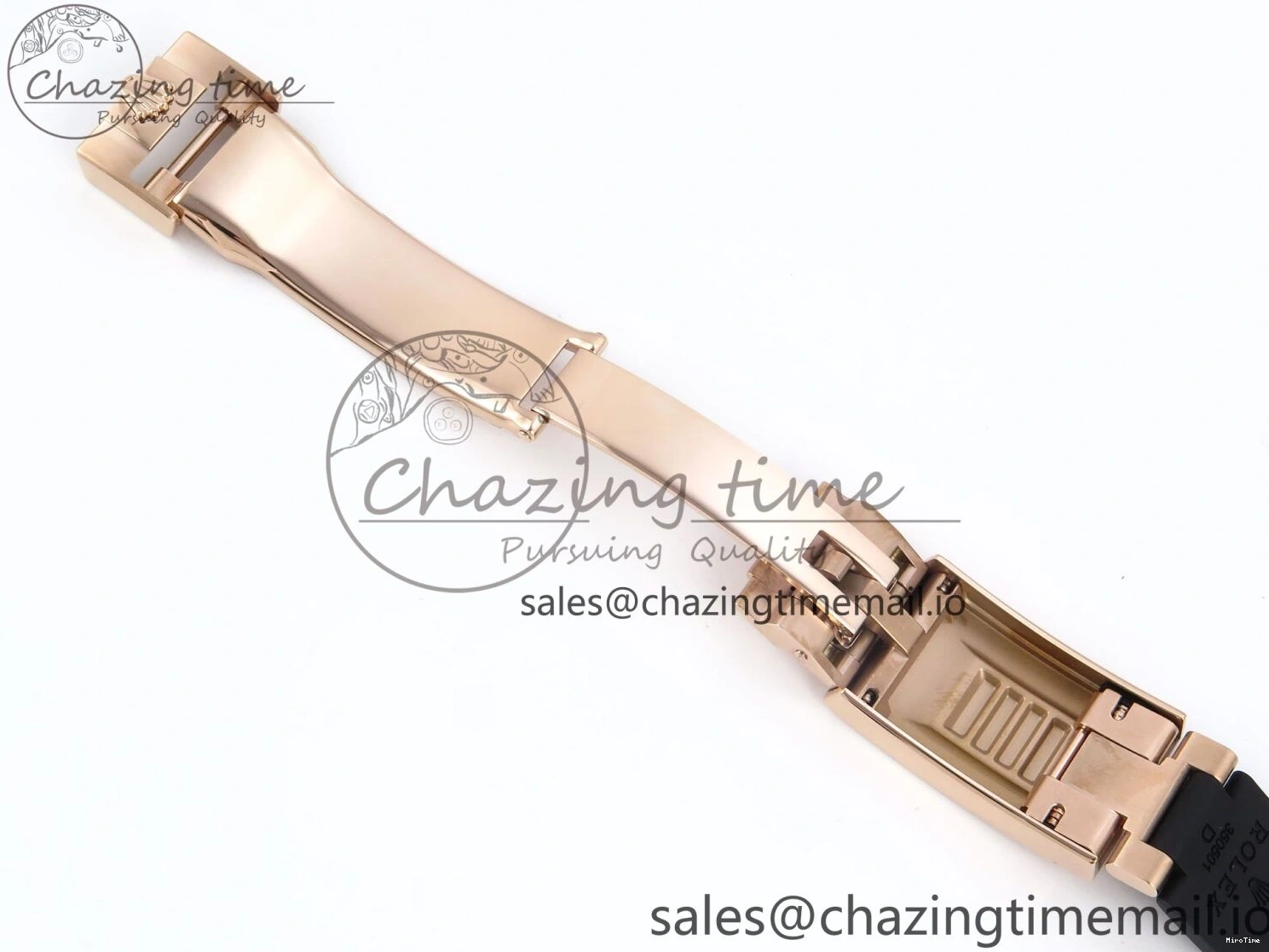 MiroTime 0303 Yacht-Master 40mm 126655 EWEF Best Edition Black Dial on Oysterflex Strap A Sophisticated 787